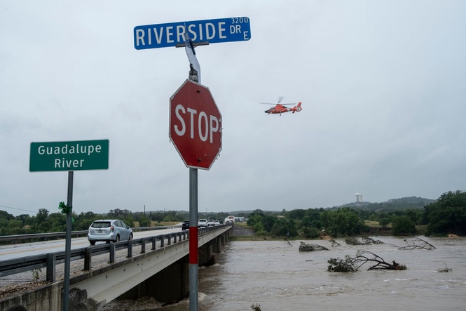 At least one dead and over 70 rescued as Texas floods reach deadly levels
