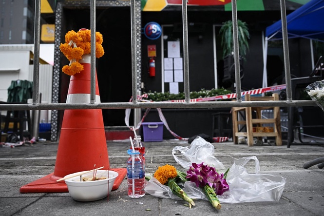 Autopsies find most Bangkok bar fire victims died within minutes