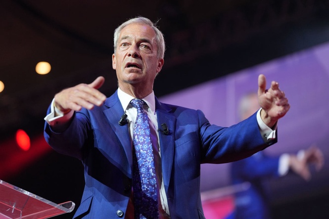Farage demands immediate election saying Burnham has no mandate for power