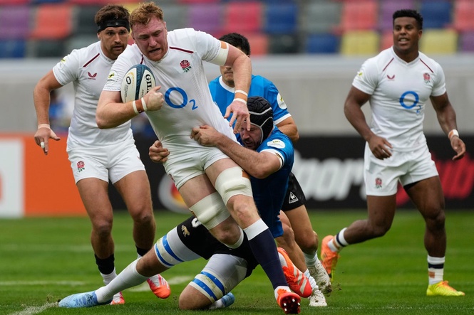 Argentina v England LIVE: Tourists reassert ascendancy against Pumas heated rivalry renews in Nations Championship