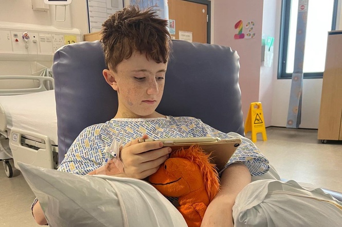 Father praises pioneering 3D-imaging surgery that saved son’s life from brain tumour