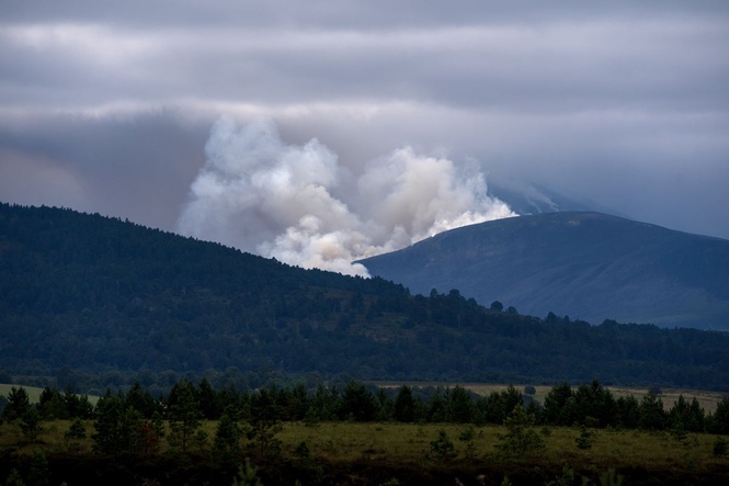 Wildfire warnings in Scotland extended