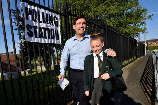 Burnham’s first big test comes in his beloved Manchester, as voters prepare to elect his replacement