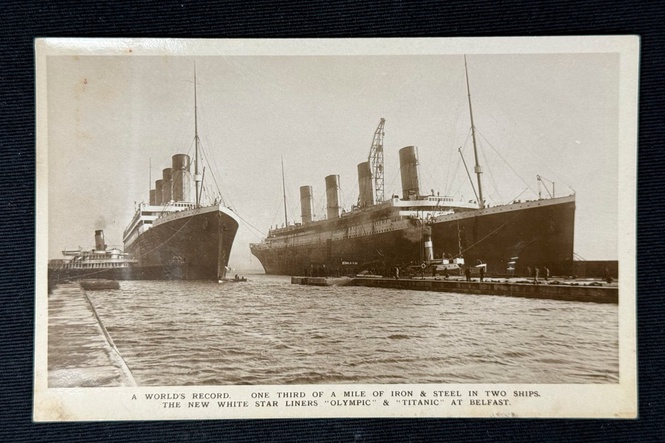 Final letter from Titanic passenger describes life on doomed ship