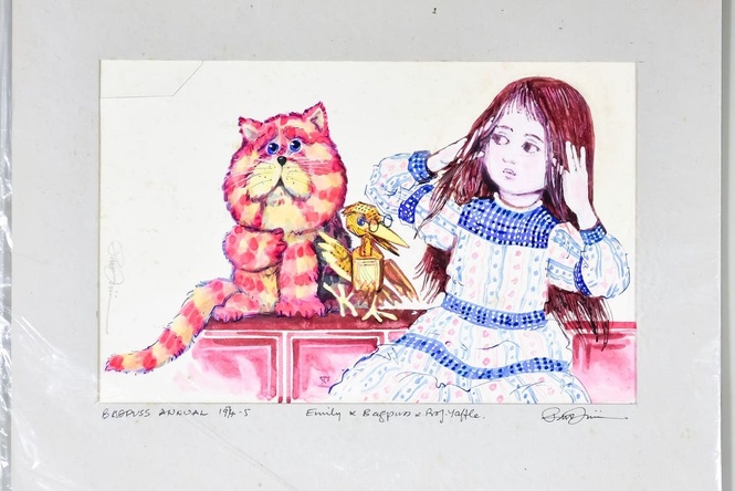 Unearthed ‘treasure trove’ by Bagpuss creator Peter Firmin to go under the hammer