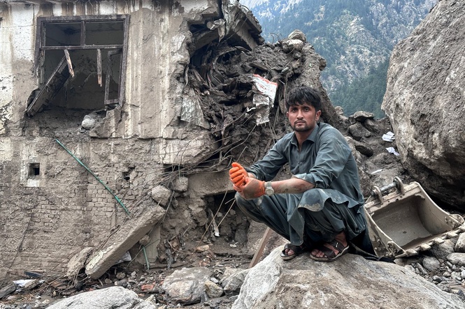 Desperate search for survivors after flash floods ‘like an earthquake’ kill 23 people in Afghanistan