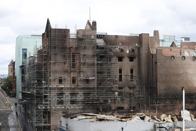 Additional money needed to reinstate Mackintosh Building, says art school