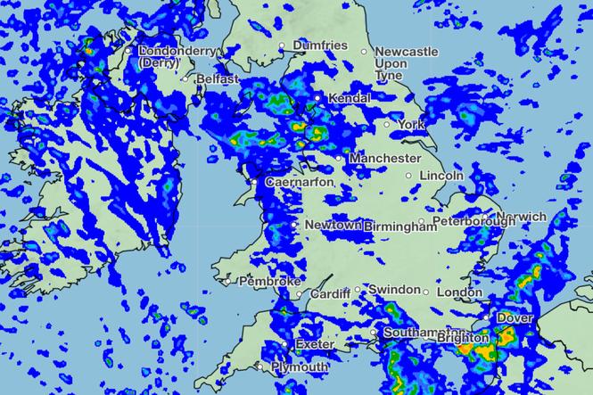 Rain to finally hit parts of the UK after dry spell and heatwaves