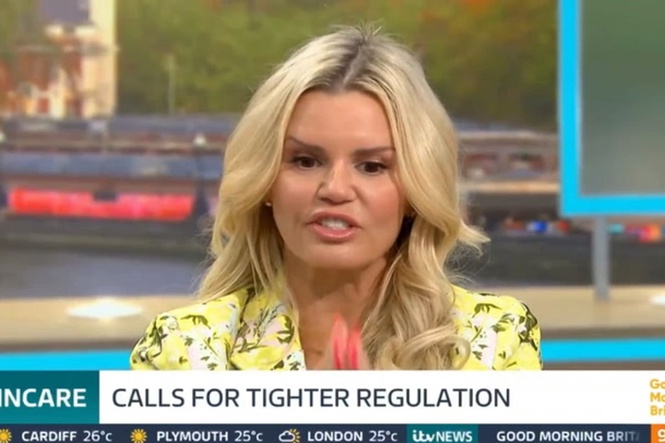 Kerry Katona defends letting eight-year-old daughter use social media