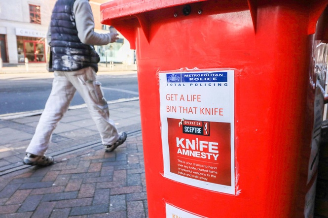 Knife homicides recorded by police fall to lowest level for 35 years