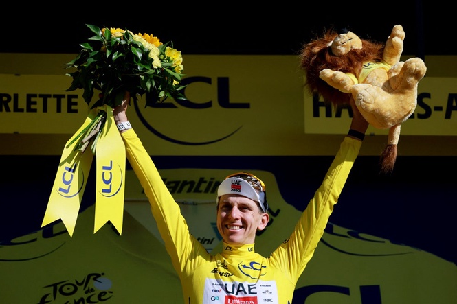 Tadej Pogacar’s Tour de France hopes potentially under threat as illness strikes team