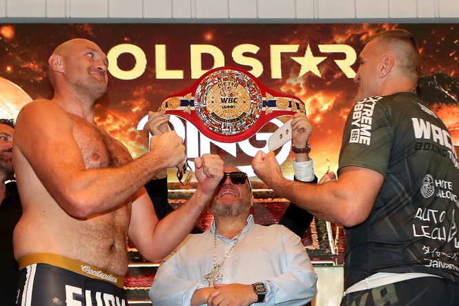 Why is Fury vs Wach fight not on TV today?