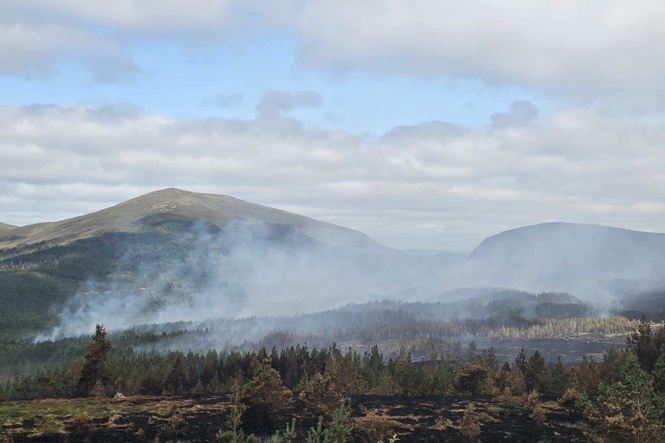 Residents ‘upset and angry’ amid Cairngorms wildfire evacuation orders