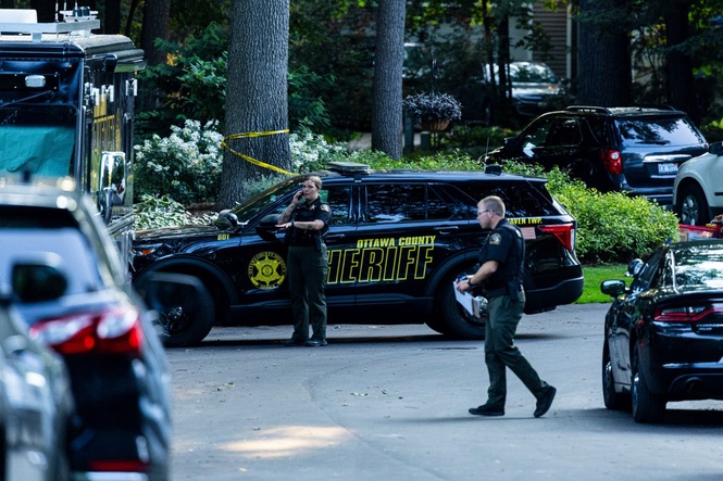 Some of eight family members, including six children, found dead in Michigan house fire had been shot: police