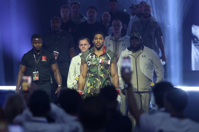 Joshua vs Prenga LIVE: AJ enters rings for final fight ahead of Tyson Fury showdown