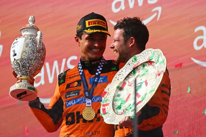 How Lando Norris took advantage of Oscar Piastri’s misfortune to secure first win of F1 season
