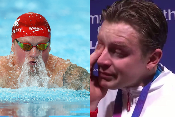 Adam Ramsay-Peaty breaks down in tears after Commonwealth bronze as he admits family feud ‘has taken its toll’