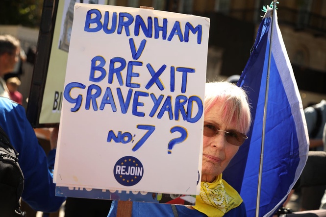 Could Burnham take the UK back into the European Union?