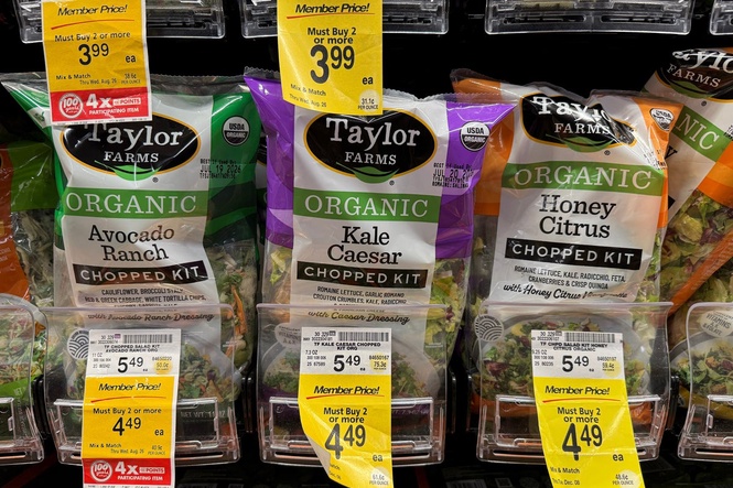 FDA says recalled Taylor Farms lettuce may have reached more states