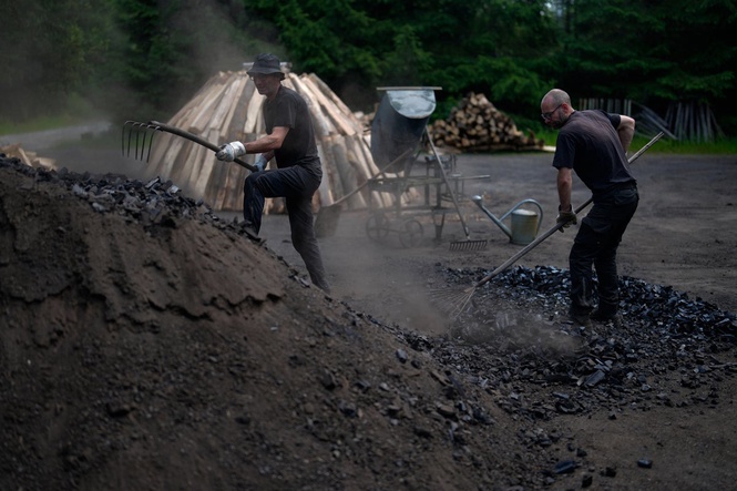 Brothers keep Germany’s ancient charcoal-burning tradition alive, in photos