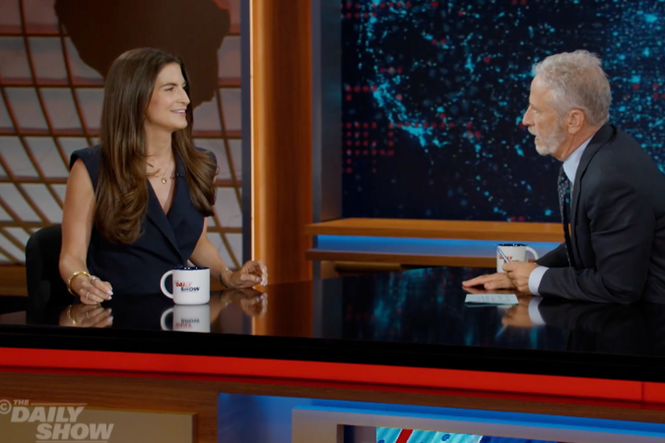 CNN’s Kaitlan Collins breaks silence on Trump’s WHCD insults and tells Jon Stewart what really bothered president
