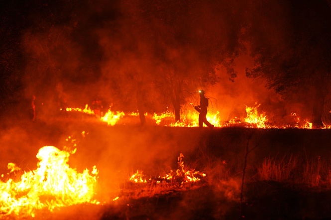 Firefighters say they've never seen anything like Spain's record blaze