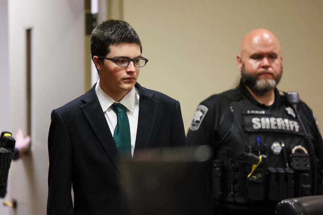 School shooter gets life in prison without parole for killing four at Apalachee High in Georgia
