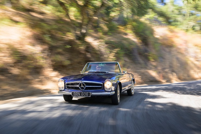The classic Mercedes-Benz Pagoda gets an EV makeover – and now it’s built for weekends away