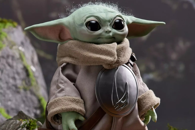 A cute animatronic Grogu from Star Wars is set to hit store shelves - but with not such a cute price tag