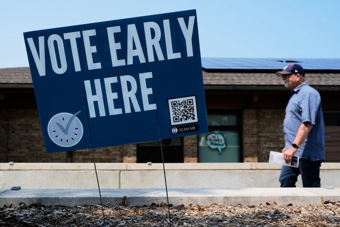 Wisconsin judge says voters who have returned absentee ballot for state primary cannot get a new one