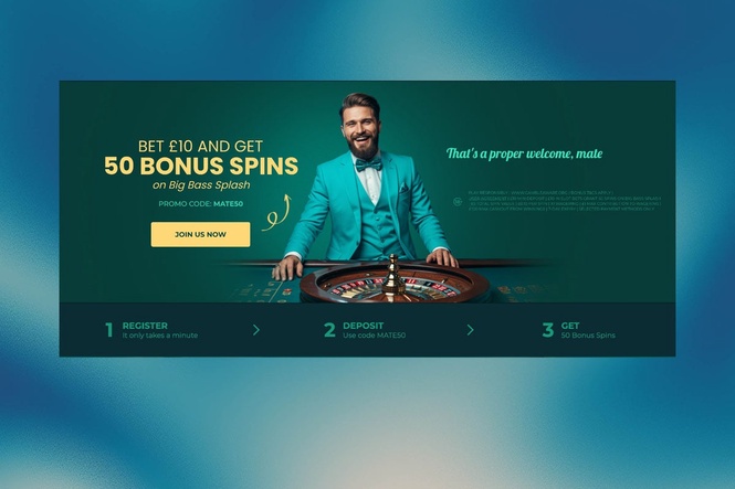 LuckyMate promo code: Get £50 bonus after playing £10