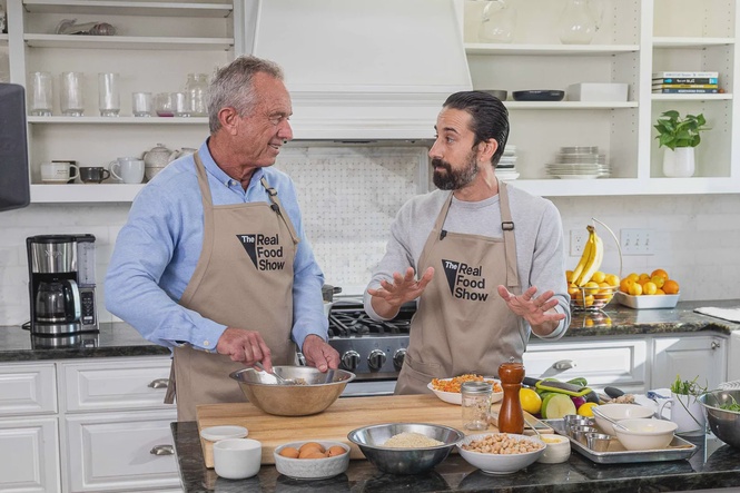 RFK Jr has launched his own cooking show to show you the best recipes from his sauerkraut-heavy diet