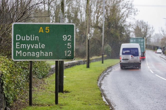 Irish border poll ‘not top of my list of priorities’, says Bryant