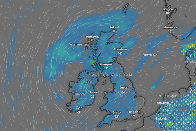 Weather mapped: Where it will rain in the UK this weekend as droughts and heatwaves strike