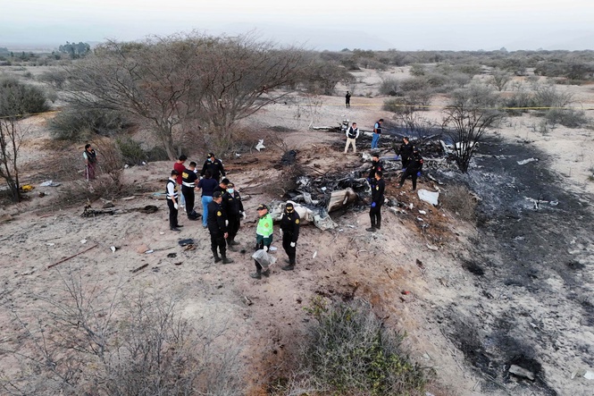 Plane carrying tourists crashes in Peru, killing 13 on a Nazca Lines sightseeing flight