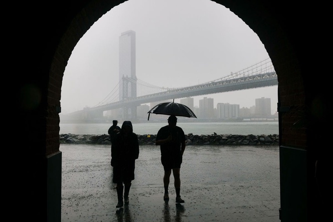 Flash flood warning in effect for New York City as storms bring heavy rain