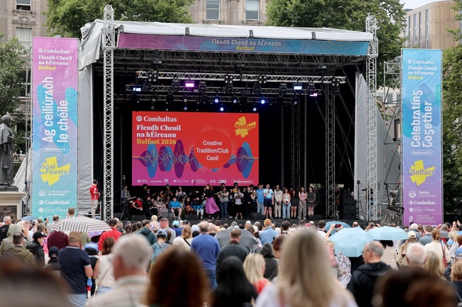 Ed Sheeran-backed cross-border music project takes centre stage at Fleadh