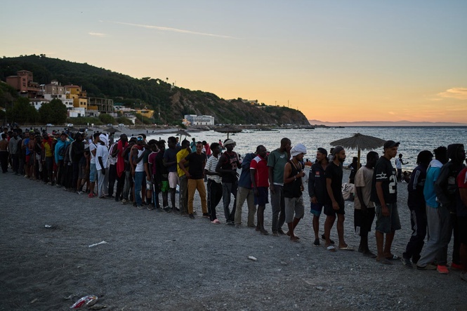 European ministers hold crunch talks on Ceuta migrant crisis as tensions grow between Spain and Italy