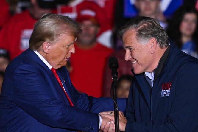 Mike Rogers has a chance to flip Michigan. Trump keeps getting in the way