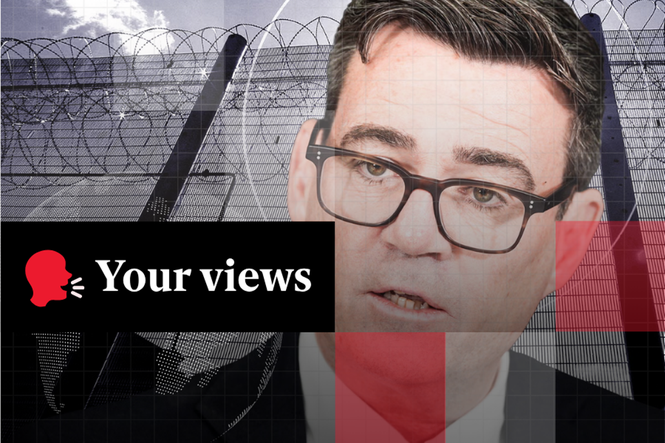 Voices: ‘We are addicted to incarceration’: Readers split over Andy Burnham’s early prisoner release scheme
