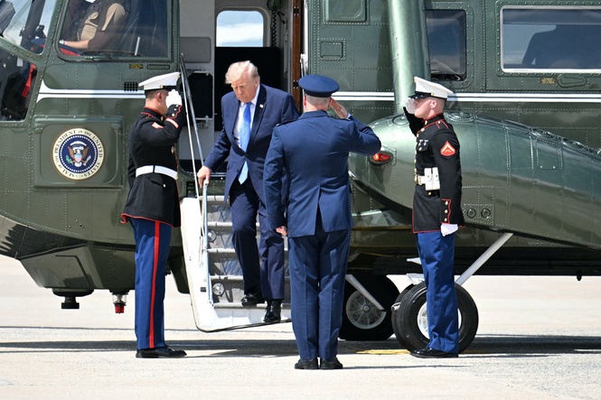 FAA investigating Marine One ‘safety incident’ as Trump left DC