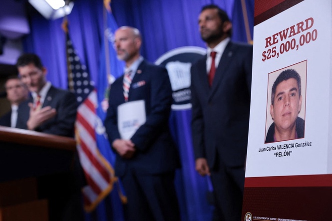 Trump administration offers $25M reward for US citizen accused of leading top cartel