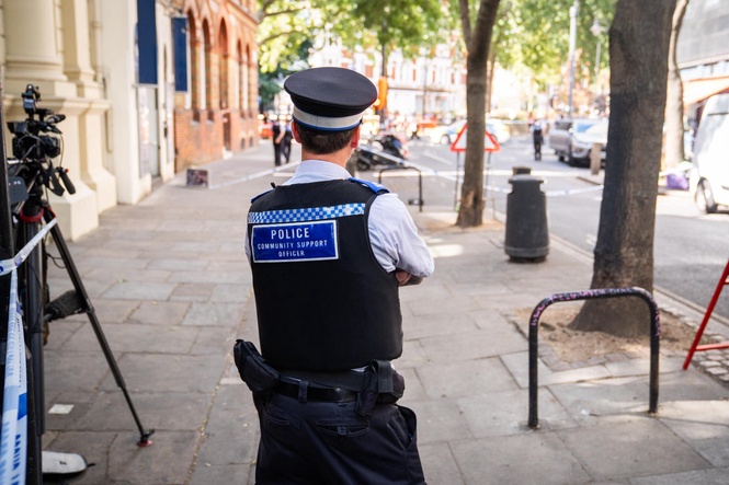 Woman charged after four men stabbed in Covent Garden