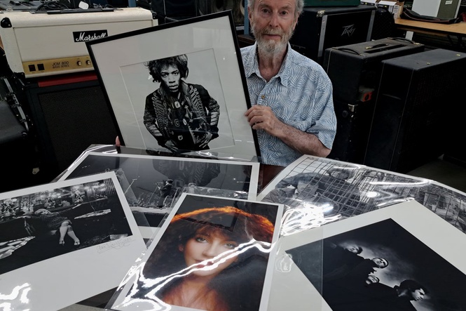 Legendary rock photographer to auction iconic images of Rolling Stones and Kate Bush to fund downsizing plans