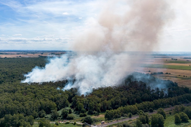 England wildfires soar to second-highest on record after extreme weather