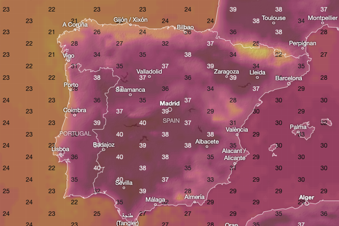 Europe braces for fifth heatwave as Spain could see temperatures reach 43C