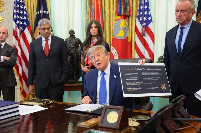 Trump’s childhood vaccine order branded ‘dangerous’ by experts — and GOP senator