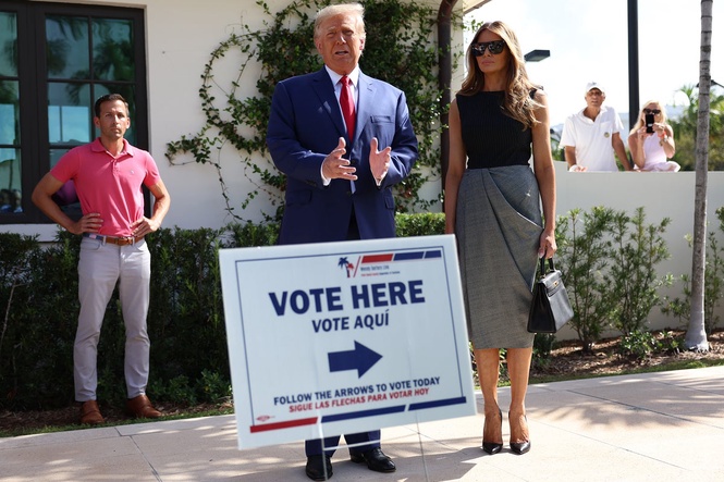 ‘Do as I say, not as I do’ Trump votes by mail after calling it a fraud