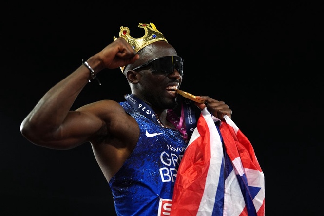 Romell Glave says ‘it’s my time to dominate’ after winning 100m European gold