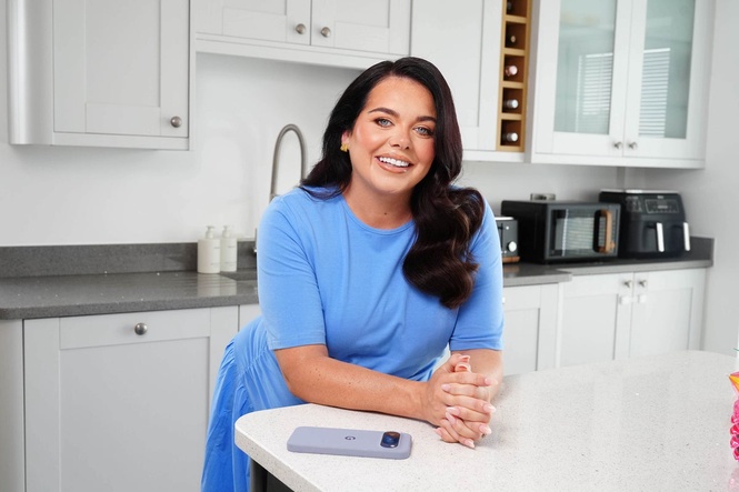 ‘My body is amazing’: Scarlett Moffatt’s transformation from ‘overly self-critical’ to ‘mellow’ in motherhood